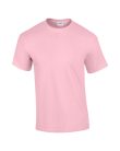 Előmosott kerek nyakkivágásu ultra póló, Gildan GI2000, Light Pink-2XL