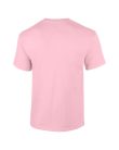 Előmosott kerek nyakkivágásu ultra póló, Gildan GI2000, Light Pink-3XL