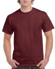 Előmosott kerek nyakkivágásu ultra póló, Gildan GI2000, Maroon-2XL