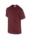 Előmosott kerek nyakkivágásu ultra póló, Gildan GI2000, Maroon-2XL