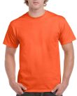 Előmosott kerek nyakkivágásu ultra póló, Gildan GI2000, Orange-2XL