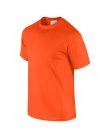 Előmosott kerek nyakkivágásu ultra póló, Gildan GI2000, Orange-2XL