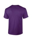 Előmosott kerek nyakkivágásu ultra póló, Gildan GI2000, Purple-2XL