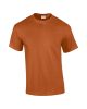 Előmosott kerek nyakkivágásu ultra póló, Gildan GI2000, Texas Orange-2XL