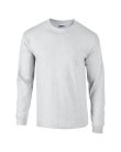 Hosszú ujjú klasszikus szabású póló, Gildan GI2400, Ash Grey-2XL