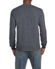 Hosszú ujjú klasszikus szabású póló, Gildan GI2400, Dark Heather-2XL