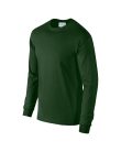 Hosszú ujjú klasszikus szabású póló, Gildan GI2400, Forest Green-2XL