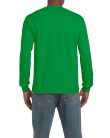 Hosszú ujjú klasszikus szabású póló, Gildan GI2400, Irish Green-2XL