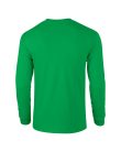 Hosszú ujjú klasszikus szabású póló, Gildan GI2400, Irish Green-2XL