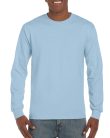 Hosszú ujjú klasszikus szabású póló, Gildan GI2400, Light Blue-3XL