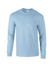 Hosszú ujjú klasszikus szabású póló, Gildan GI2400, Light Blue-3XL