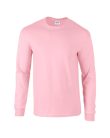 Hosszú ujjú klasszikus szabású póló, Gildan GI2400, Light Pink-3XL