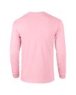 Hosszú ujjú klasszikus szabású póló, Gildan GI2400, Light Pink-3XL