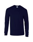 Hosszú ujjú klasszikus szabású póló, Gildan GI2400, Navy-2XL