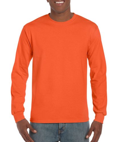 Hosszú ujjú klasszikus szabású póló, Gildan GI2400, Orange-2XL