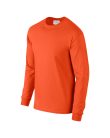 Hosszú ujjú klasszikus szabású póló, Gildan GI2400, Orange-3XL