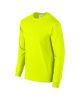 Hosszú ujjú klasszikus szabású póló, Gildan GI2400, Safety Green-2XL