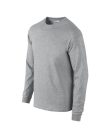 Hosszú ujjú klasszikus szabású póló, Gildan GI2400, Sport Grey-4XL