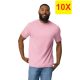 10 db-os pólócsomagban Gildan pamut póló GI3000, Light Pink-2XL