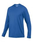 Gildan GI42400 unisex hosszu ujjú sport póló, Royal R