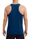 Sport hátú Actíve Fit férfi trikó, Gildan GI46200, Sport Dark Navy-2XL