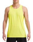 Sport hátú Actíve Fit férfi trikó, Gildan GI46200, Safety Green-2XL