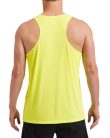 Sport hátú Actíve Fit férfi trikó, Gildan GI46200, Safety Green-2XL