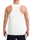 Sport hátú Actíve Fit férfi trikó, Gildan GI46200, White-3XL