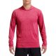 Hosszú ujjú kapucnis Aktív Fit férfi póló, Gildan GI46500, Heather Sport Scarlet Red-2XL