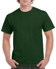 Rövid ujjú klasszikus szabású póló, Gildan GI5000, Forest Green-2XL