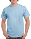 Rövid ujjú klasszikus szabású póló, Gildan GI5000, Light Blue-2XL