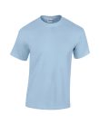 Rövid ujjú klasszikus szabású póló, Gildan GI5000, Light Blue-2XL