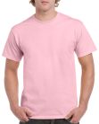 Rövid ujjú klasszikus szabású póló, Gildan GI5000, Light Pink-3XL