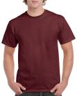 Rövid ujjú klasszikus szabású póló, Gildan GI5000, Maroon-2XL