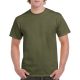 Rövid ujjú klasszikus szabású póló, Gildan GI5000, Military Green-2XL