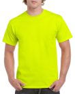 Rövid ujjú klasszikus szabású póló, Gildan GI5000, Safety Green-2XL