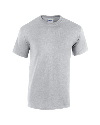 Rövid ujjú klasszikus szabású póló, Gildan GI5000, Sport Grey-3XL