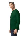 Klasszikus szabású hosszú ujjú póló, Gildan GI5400, Forest Green-2XL