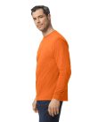 Klasszikus szabású hosszú ujjú póló, Gildan GI5400, S.Orange-2XL