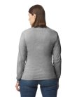 Klasszikus szabású hosszú ujjú póló, Gildan GI5400, Sport Grey-3XL