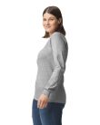 Klasszikus szabású hosszú ujjú póló, Gildan GI5400, Sport Grey-3XL