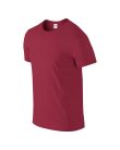 Softstyle rövid ujjú környakas póló, Gildan GI64000, Antique Cherry Red-2XL