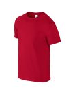 Softstyle rövid ujjú környakas póló, Gildan GI64000, Cherry Red-2XL