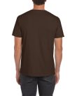 Softstyle rövid ujjú környakas póló, Gildan GI64000, Dark Chocolate-2XL