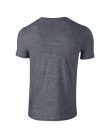 Softstyle rövid ujjú környakas póló, Gildan GI64000, Dark Heather-XL