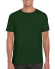 Softstyle rövid ujjú környakas póló, Gildan GI64000, Forest Green-2XL