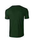 Softstyle rövid ujjú környakas póló, Gildan GI64000, Forest Green-2XL