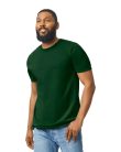 Softstyle rövid ujjú környakas póló, Gildan GI64000, Forest Green-3XL