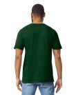 Softstyle rövid ujjú környakas póló, Gildan GI64000, Forest Green-3XL