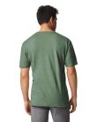 Softstyle rövid ujjú környakas póló, Gildan GI64000, Heather Military Green-4XL